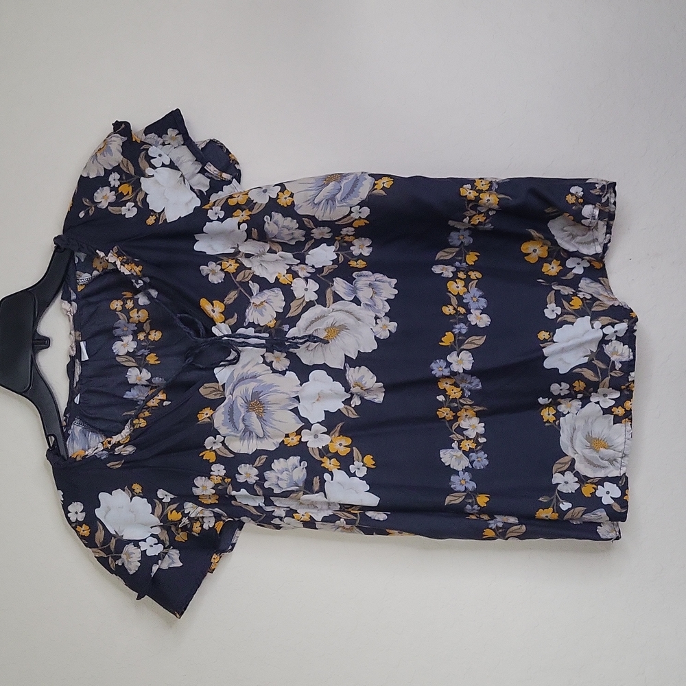 Old Navy Kid Gray Blouse XL